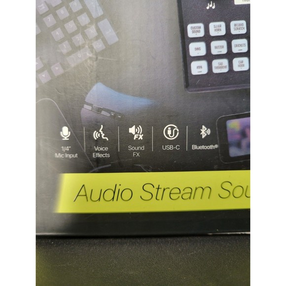 Vivitar Creator Series Audio Stream Sound Mixer USB-C Bluetooth Voice Effects - Picture 2 of 6